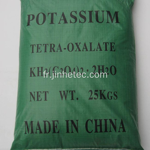 Tétraoxalate de potassium utilisé dans la prise de force des abrasifs